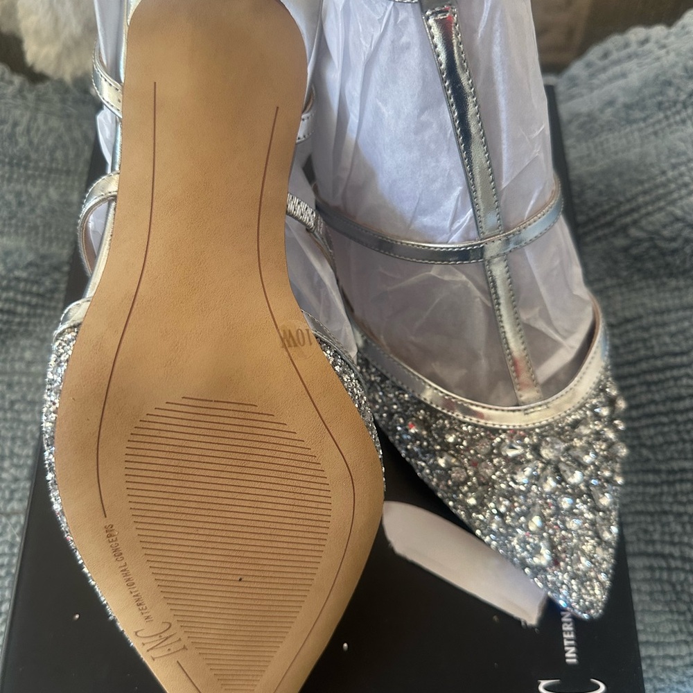 INC Shoes with a lot of sparkle. Size 10